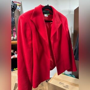 Harve Benard Vibrant Red Blazer